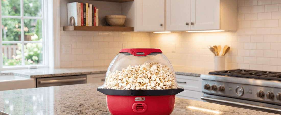 Dash Smartstore Deluxe Stirring Popcorn Maker