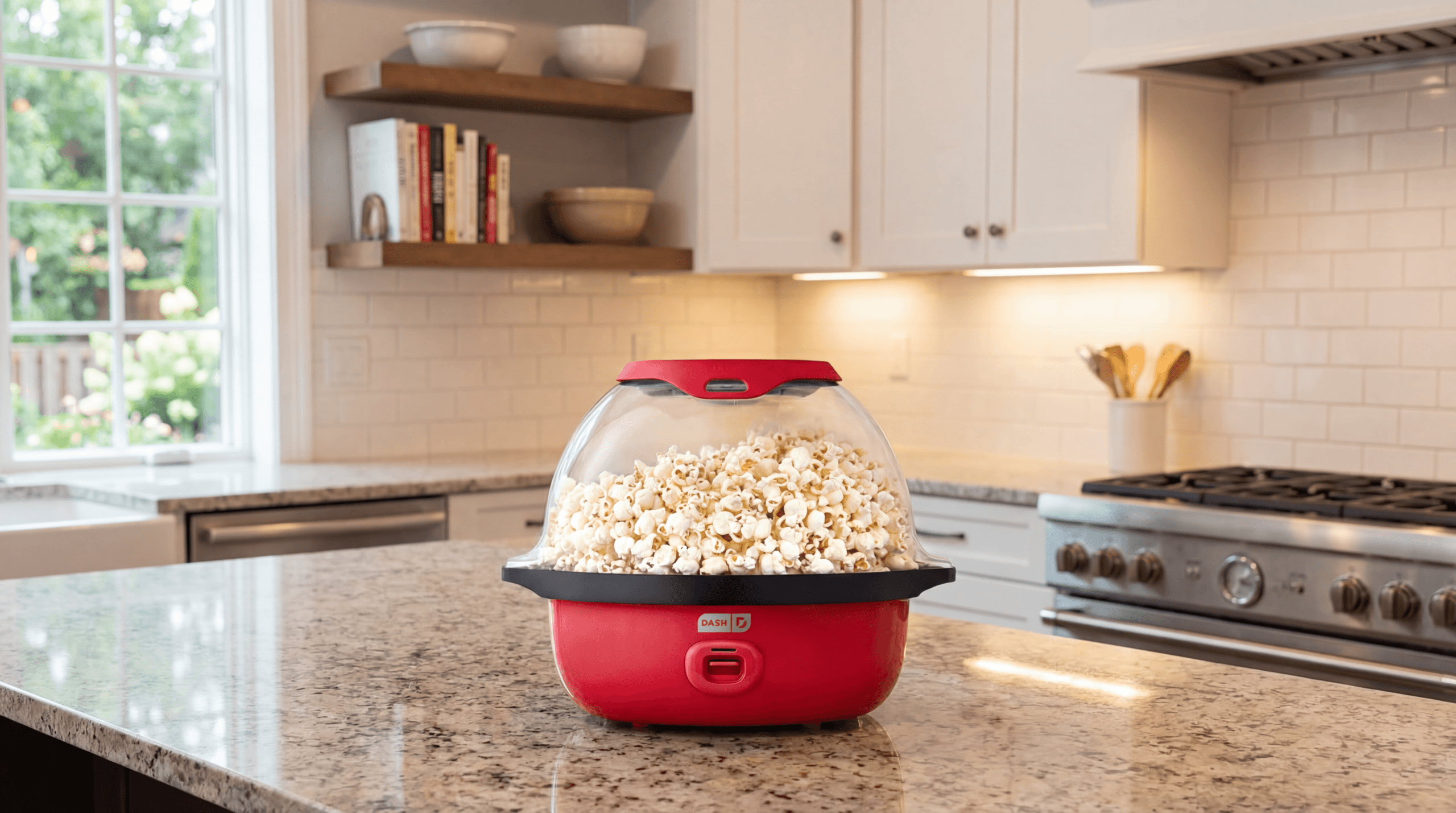 Dash Smartstore Deluxe Stirring Popcorn Maker